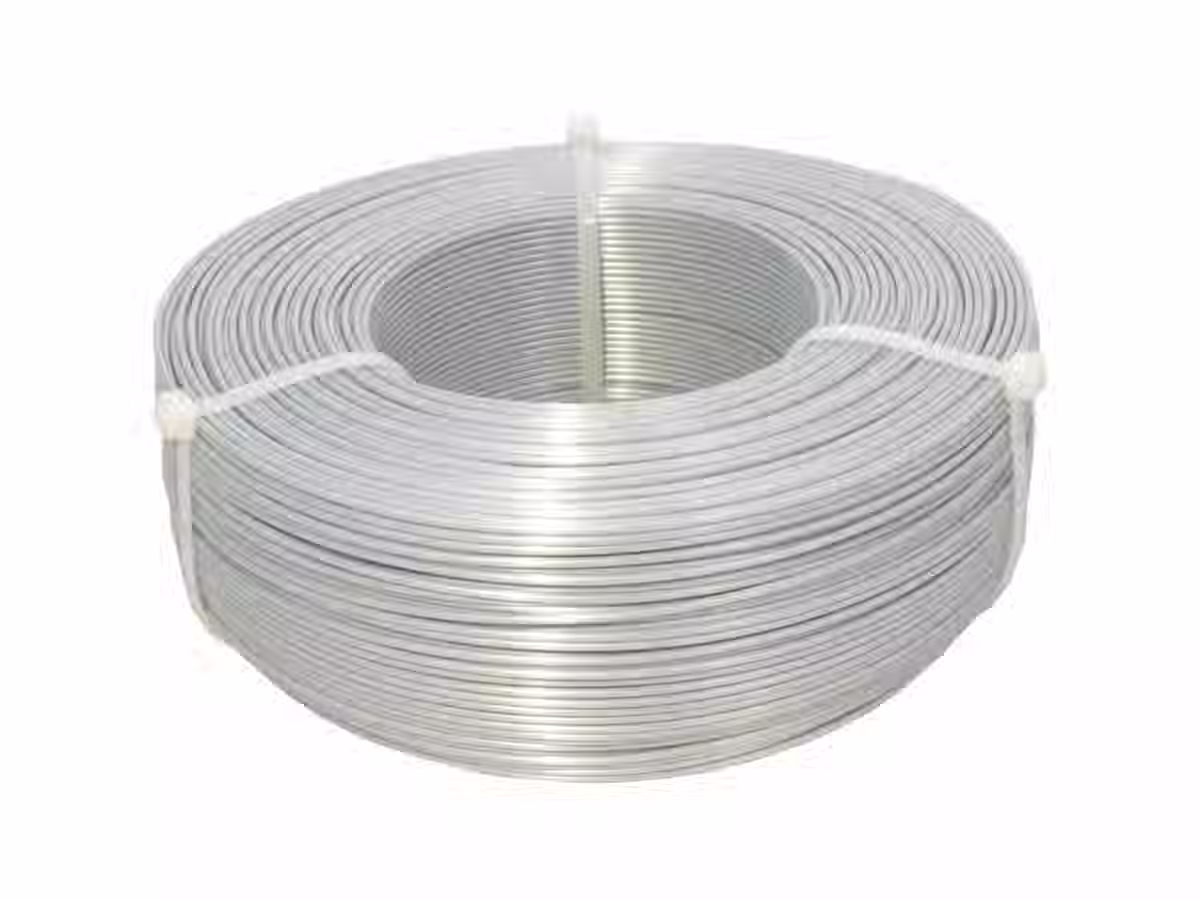 Filamento PLA Silk purefil, Colore: Alluminio argento, Tipo di bobina: Refill, il peso: 1kg