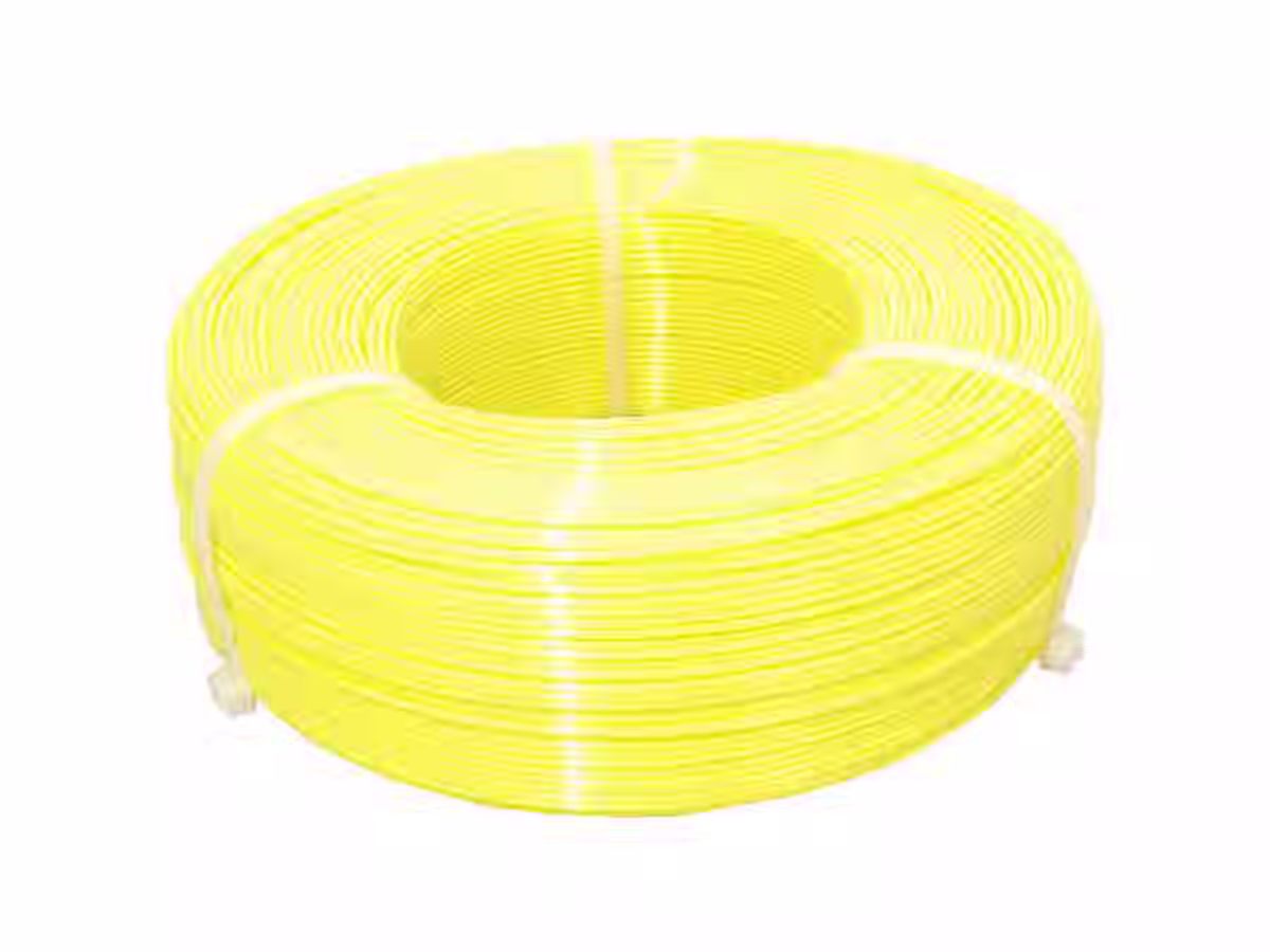 Filamento PLA Silk purefil, Colore: Giallo brillante RAL 1026, Tipo di bobina: Refill, il peso: 1kg