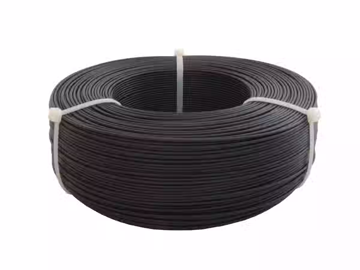 Filamento PLA matt purefil, Colore: Nero intenso RAL 9005, Tipo di bobina: Refill, il peso: 1kg