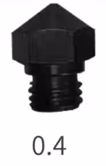Buse Piocreat M7 en acier trempé, Diamètre de la buse: 0.4mm