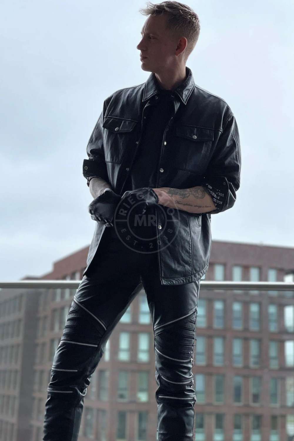 Mr. Riegillio - Leather Zipper Pants | Dark Ages