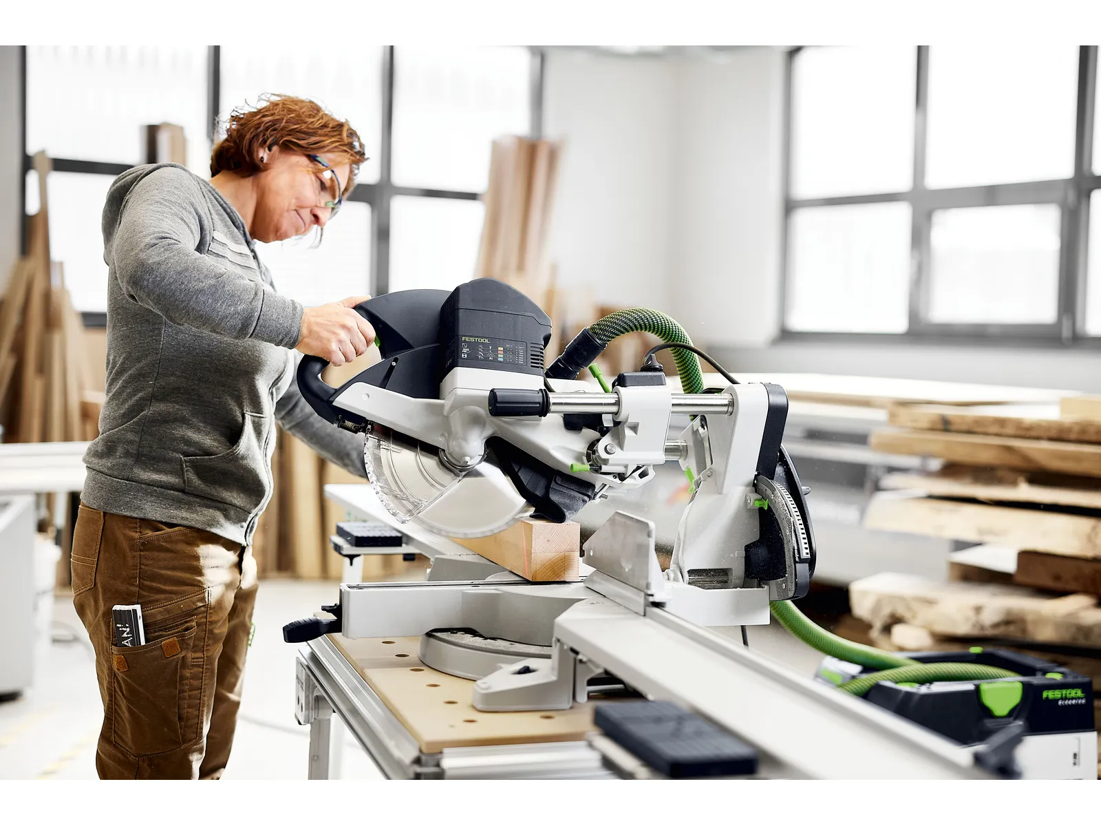 Festool KS 120 REB Anwendung 6