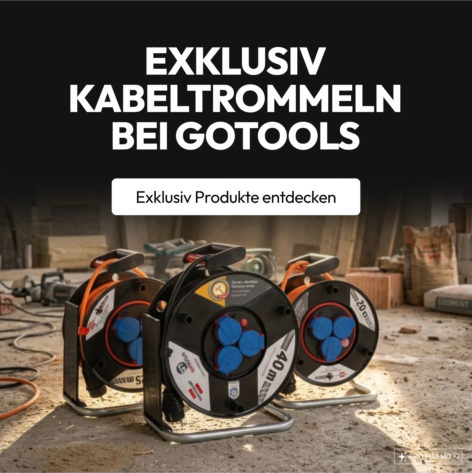 exklusive kabeltrommeln bie gotools entdecken