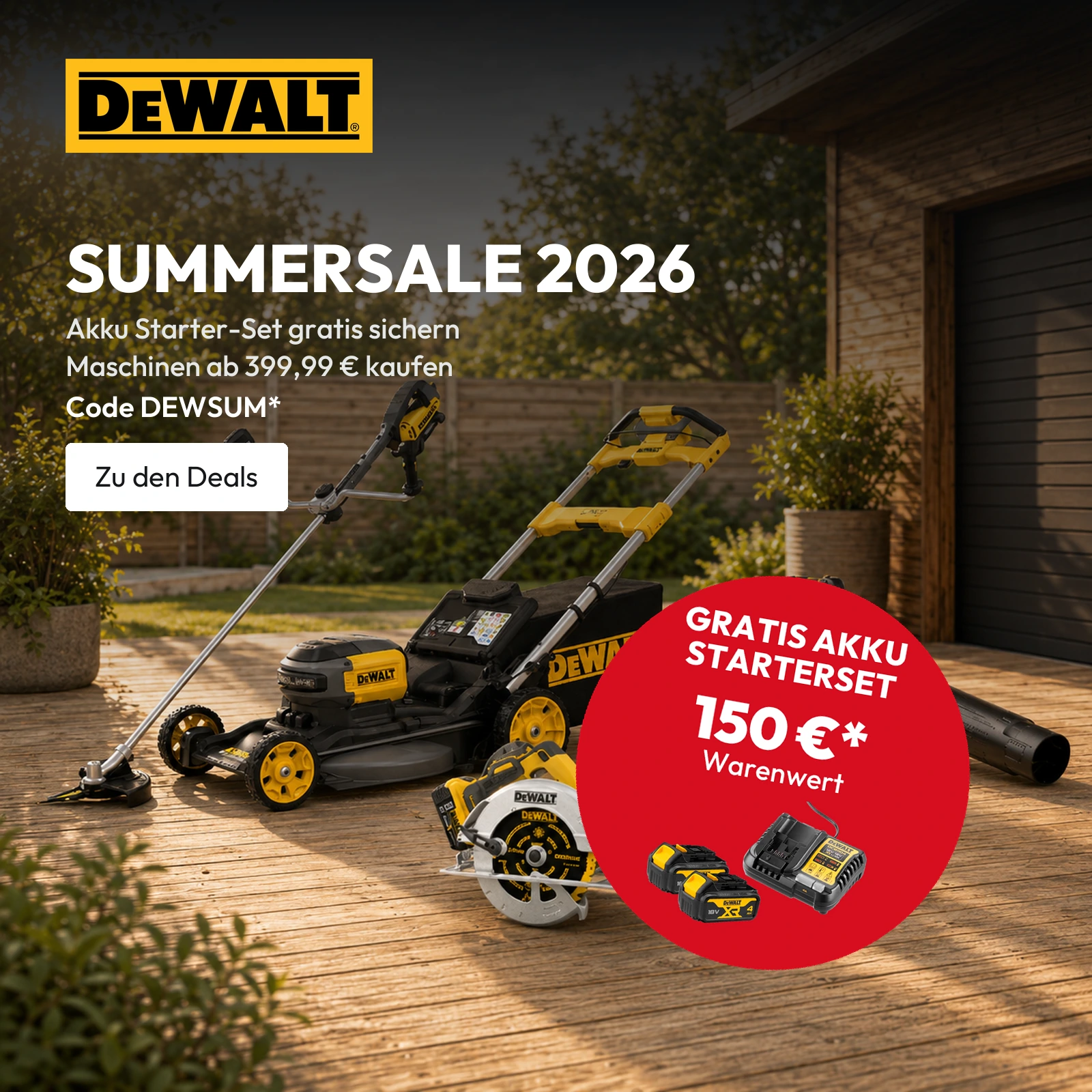 Zum DEWALT Summer Sale