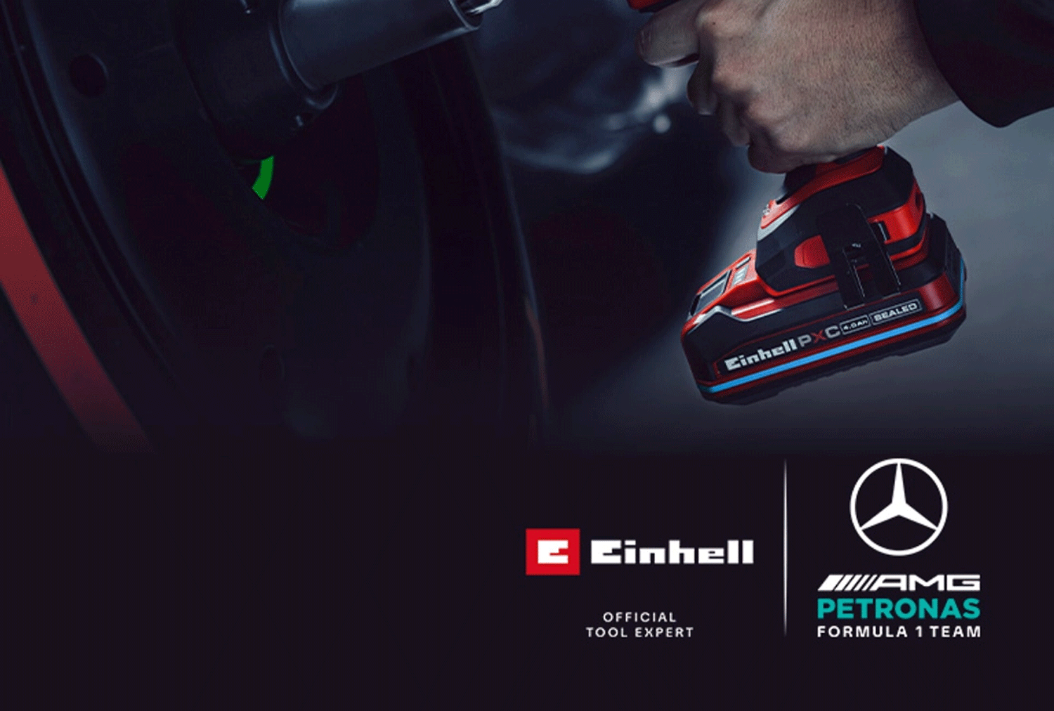 Einhell und MERCEDES AMG