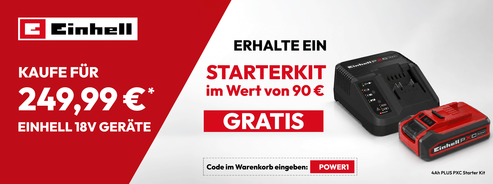 Einhell Akku Aktion 2026
