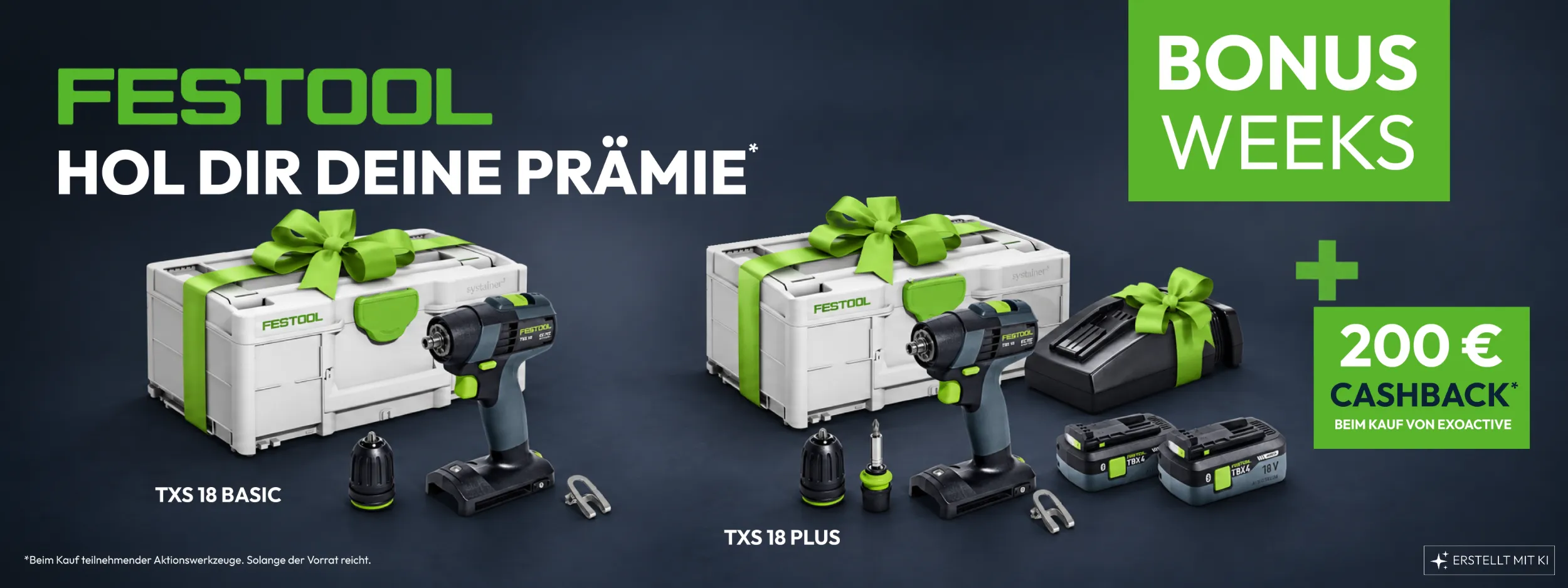 Festool Bonus Weeks 2026 Aktion