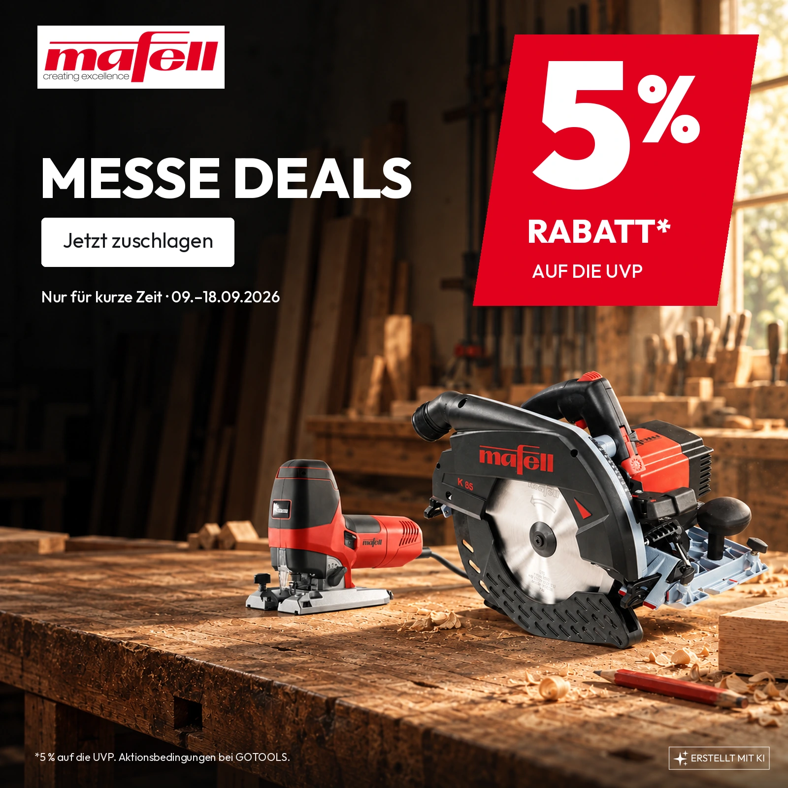 Zum Mafell Messesale