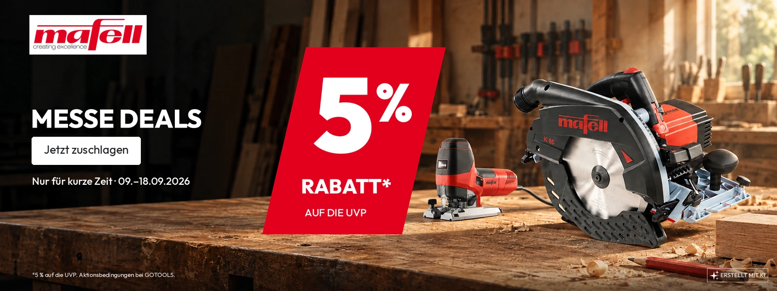 Zum Mafell Messesale