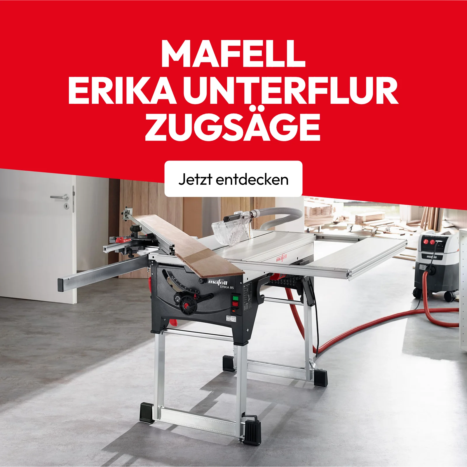MAFELL ERIKA Unterflur-Zugsäge