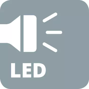 6 LEDs – Schattenfreie Ausleuchtung rund um den Bithalter