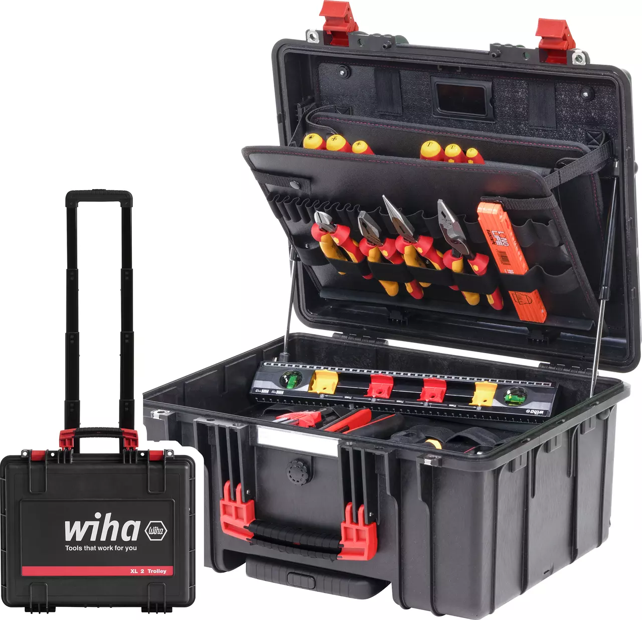 Wiha Werkzeugkoffer XL 2 Trolley electric 60-teilig
