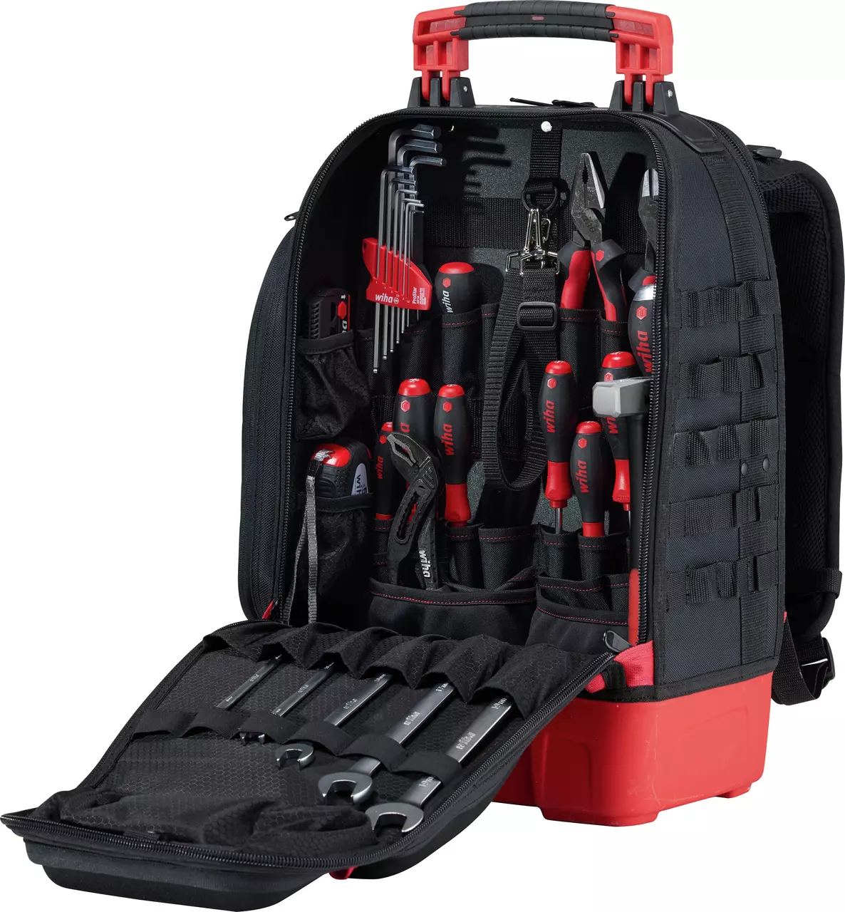 Wiha Werkzeugrucksack mechanic 41-tlg. mit Schraubendrehern, Zangen und Ringratschenschlüsseln