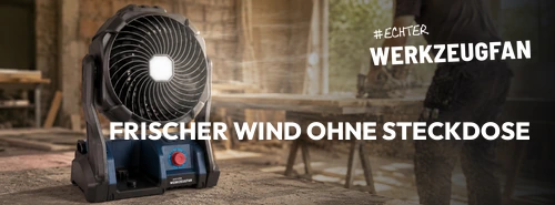 Echter Werkzeugfan Akku-Ventilator Thumbnail