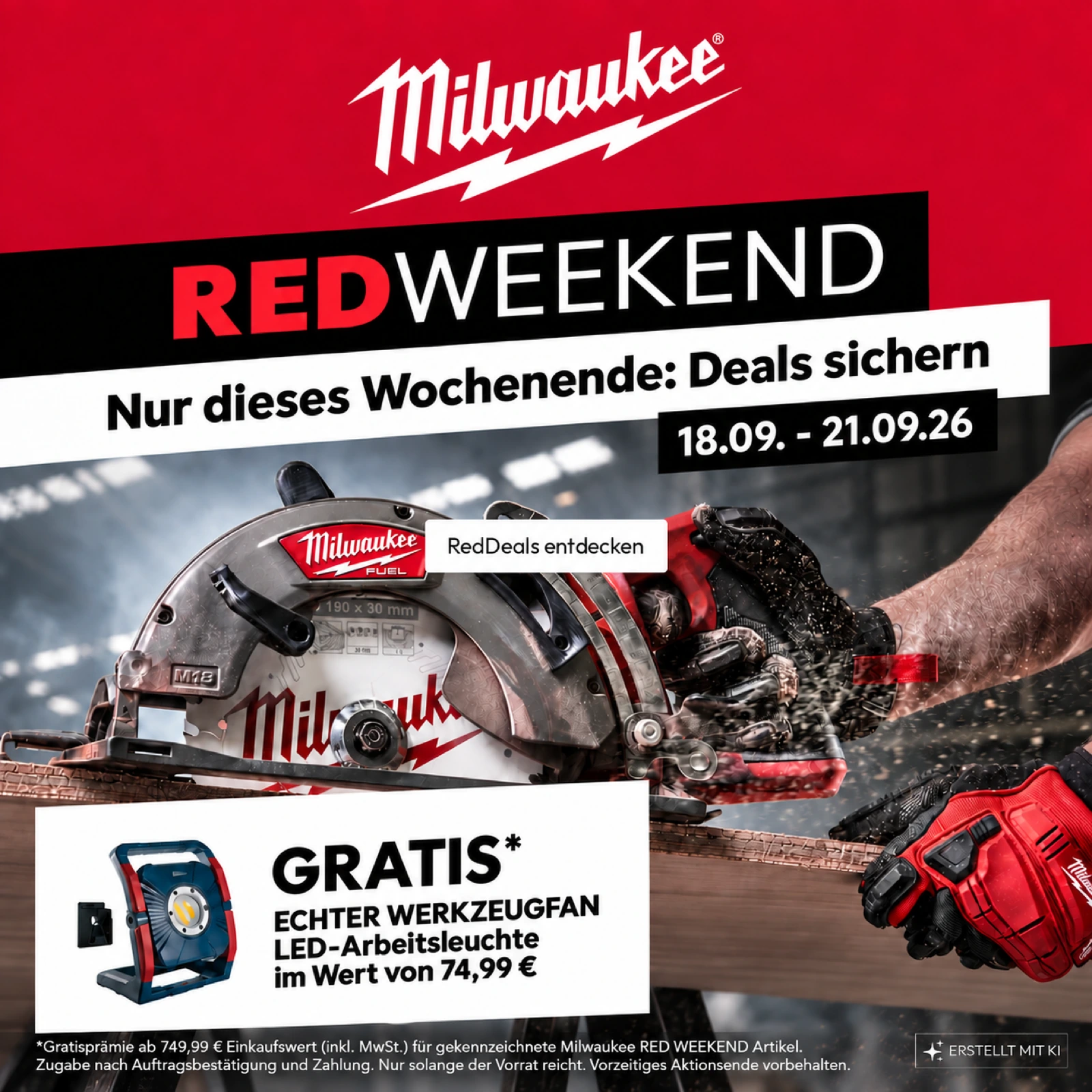 Zu dem Milwaukee Red Weekend