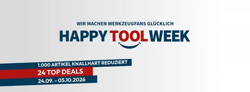 Zu unserer Happy Tool Week Thumbnail