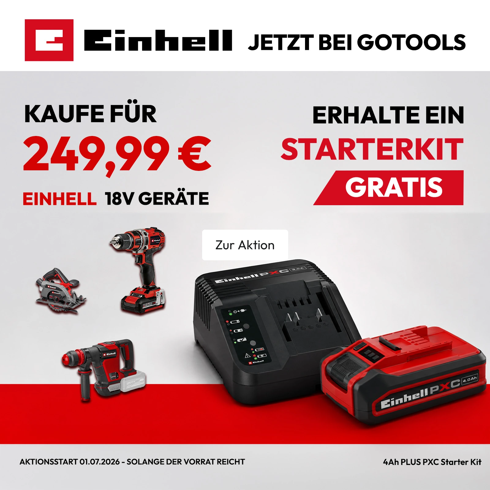Einhell Prämien Aktion