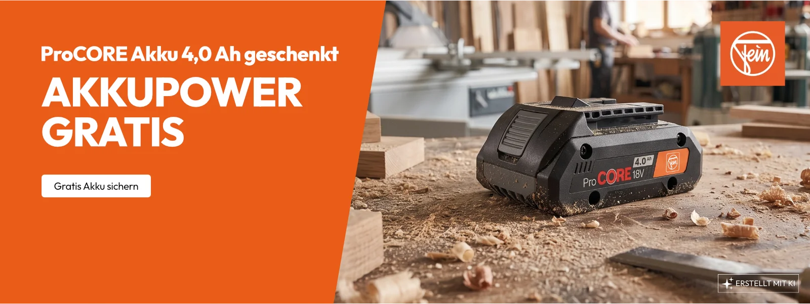 Fein Akku Power gratis