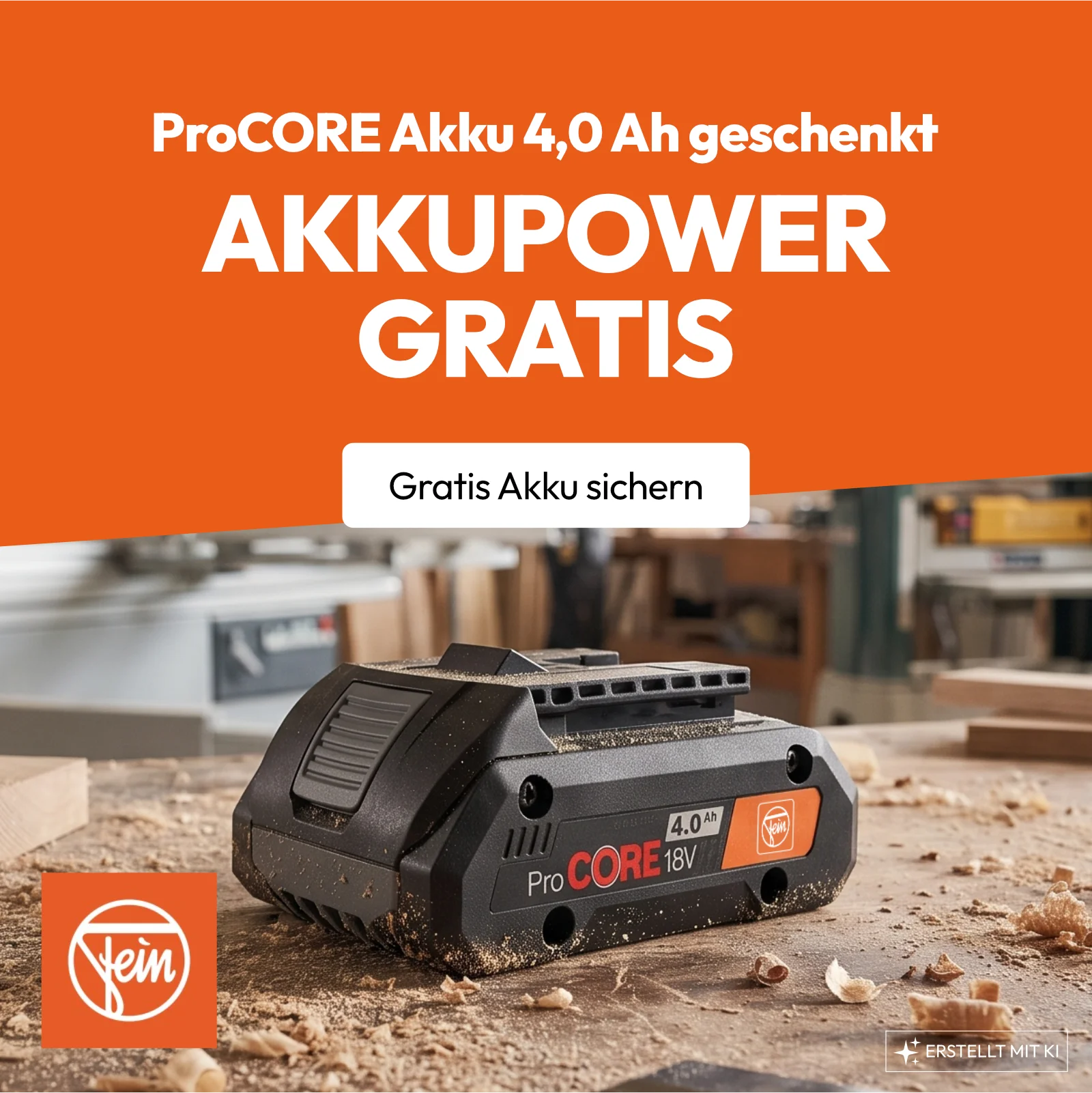 Fein Akku Power gratis