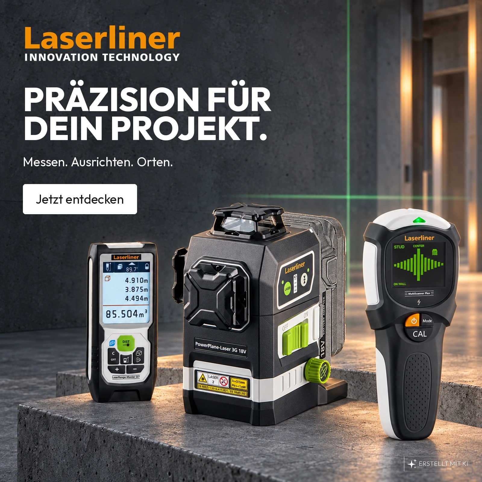 Zur Laserliner Markenwelt