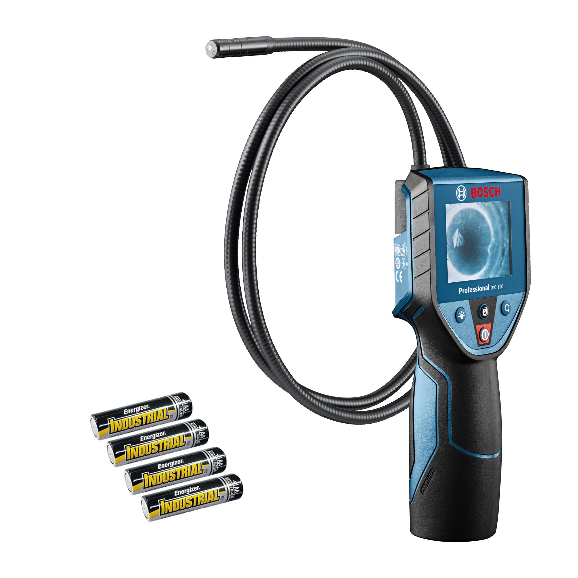 Telecamera di ispezione a batteria Bosch GIC 120 Professional in un set in scatola
