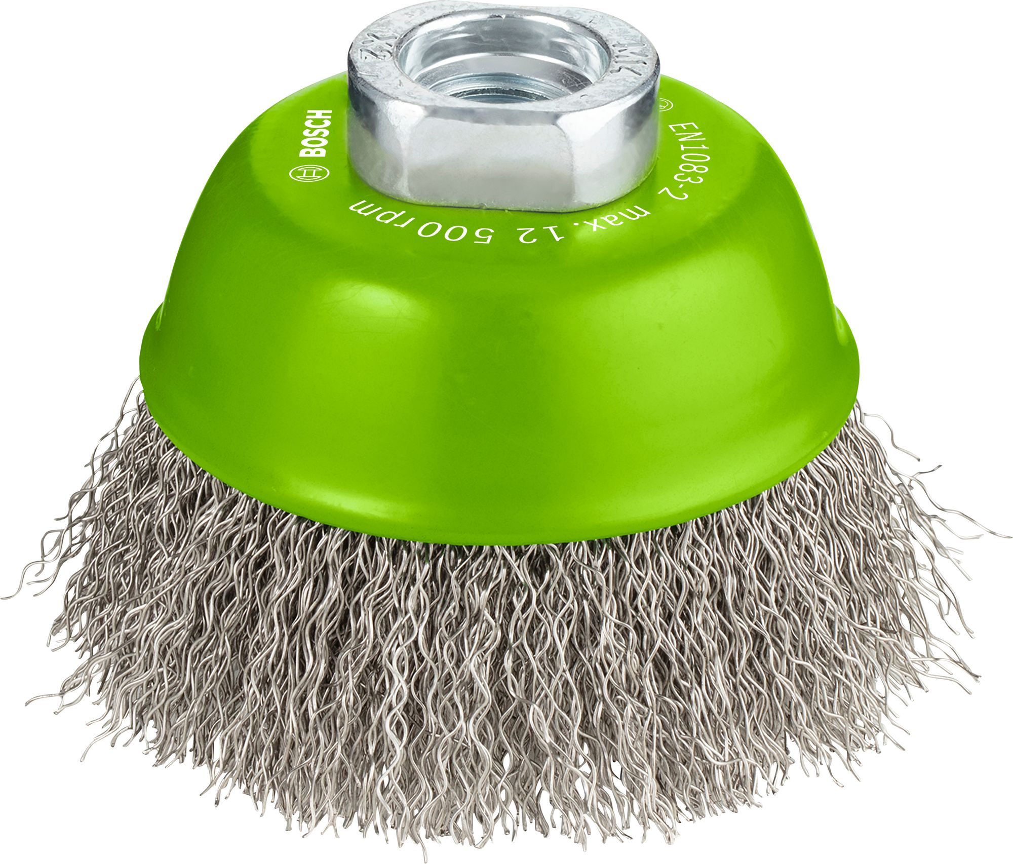 Bosch PRO Stainless Steel clean Topfbürste, 75 x 0,3 mm, Gewinde