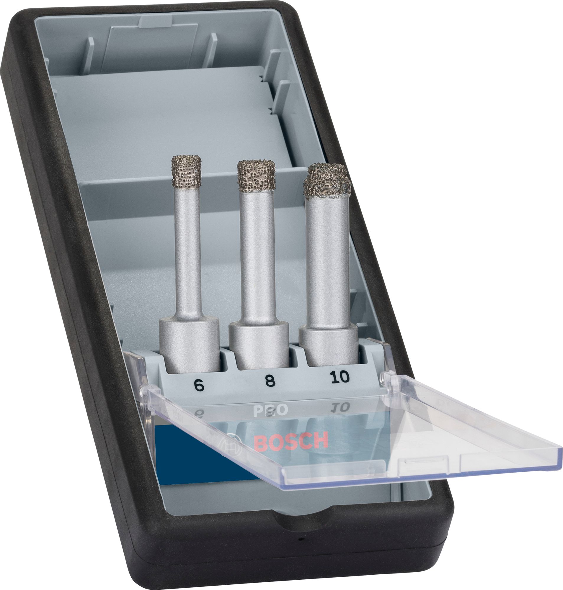Bosch PRO Ceramic dry Bohrer-Set, 6 x 33, 8 x 33, 10 x 33 mm, 3-tlg.
