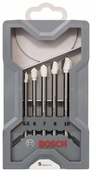 Bosch 5tlg. Fliesenbohrer-Set CYL-9 Ceramic 5,5; 6,0; 7,0; 8,0; 10,0 mm