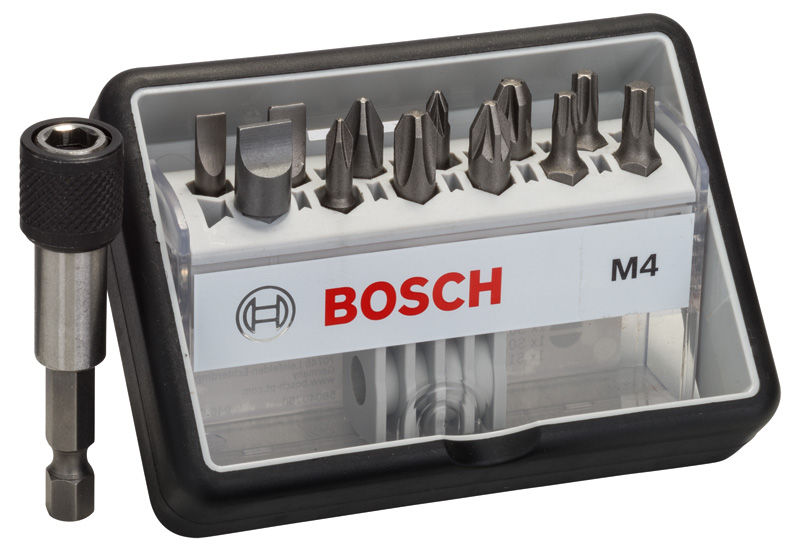 Bosch 12+1tlg. Robust Line Schrauberbit-Set M Extra-Hart 25 mm, 12+1tlg.