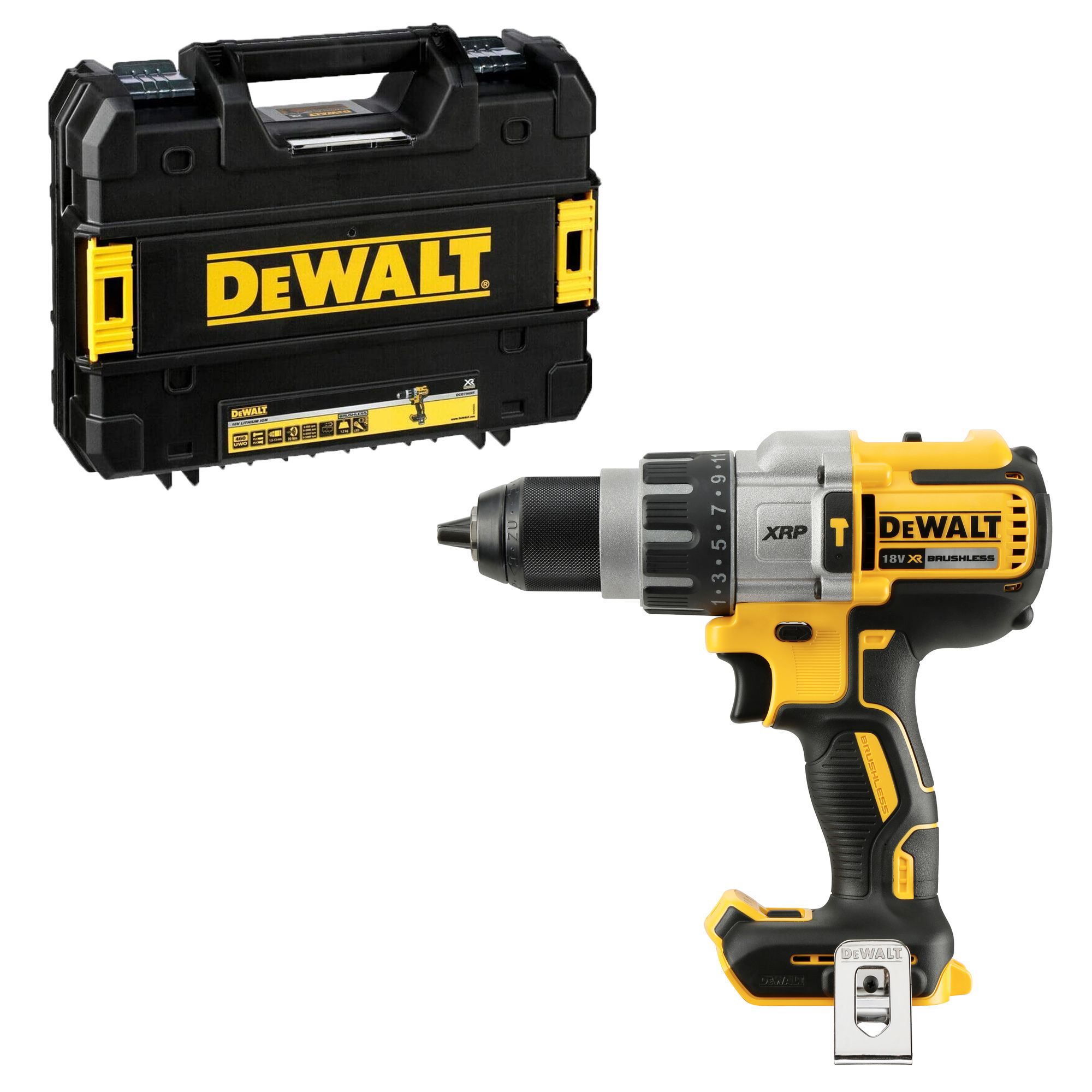 DEWALT Akku-Dreigang-Schlagbohrschrauber DCD996NT ohne Akku und Lader im TSTAK