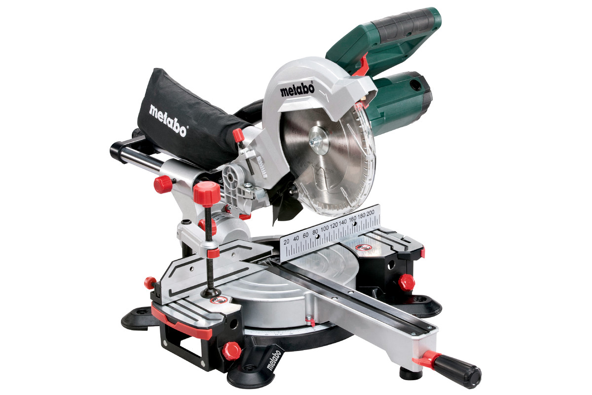 Metabo Kapp- und Gehrungssäge KGSV 216 M mit Zugfunktion und Drehzahlvorwahl
