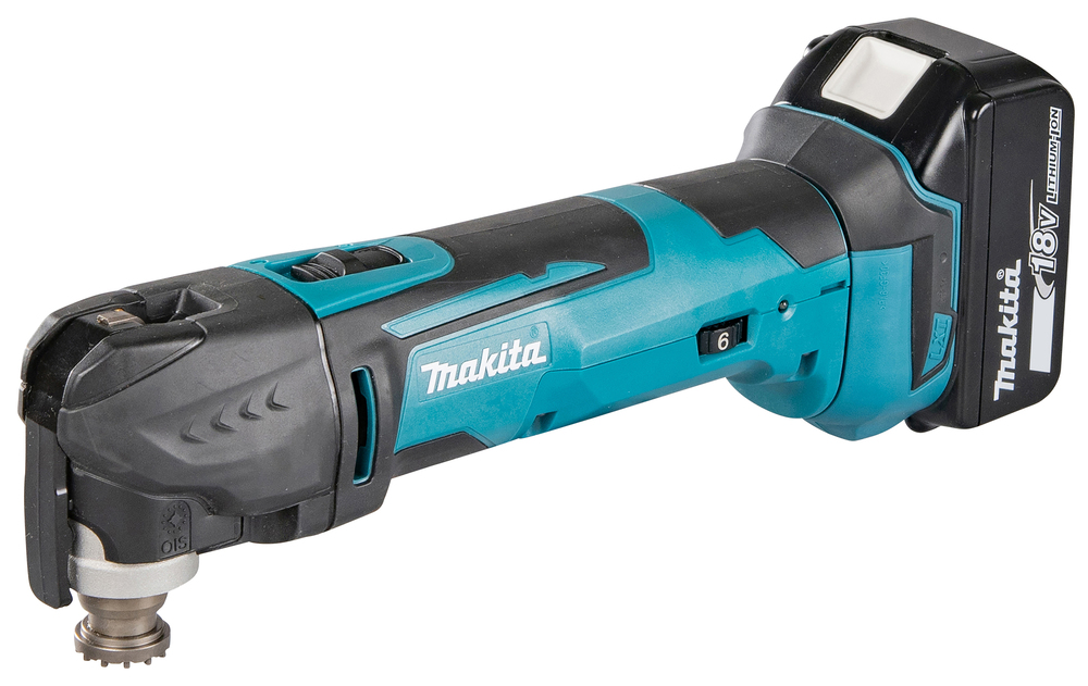 Makita Multifunktionswerkzeug 18V DTM51RT1J3 1x 5,0 Ah + Lader + 41-tlg. Zubehör
