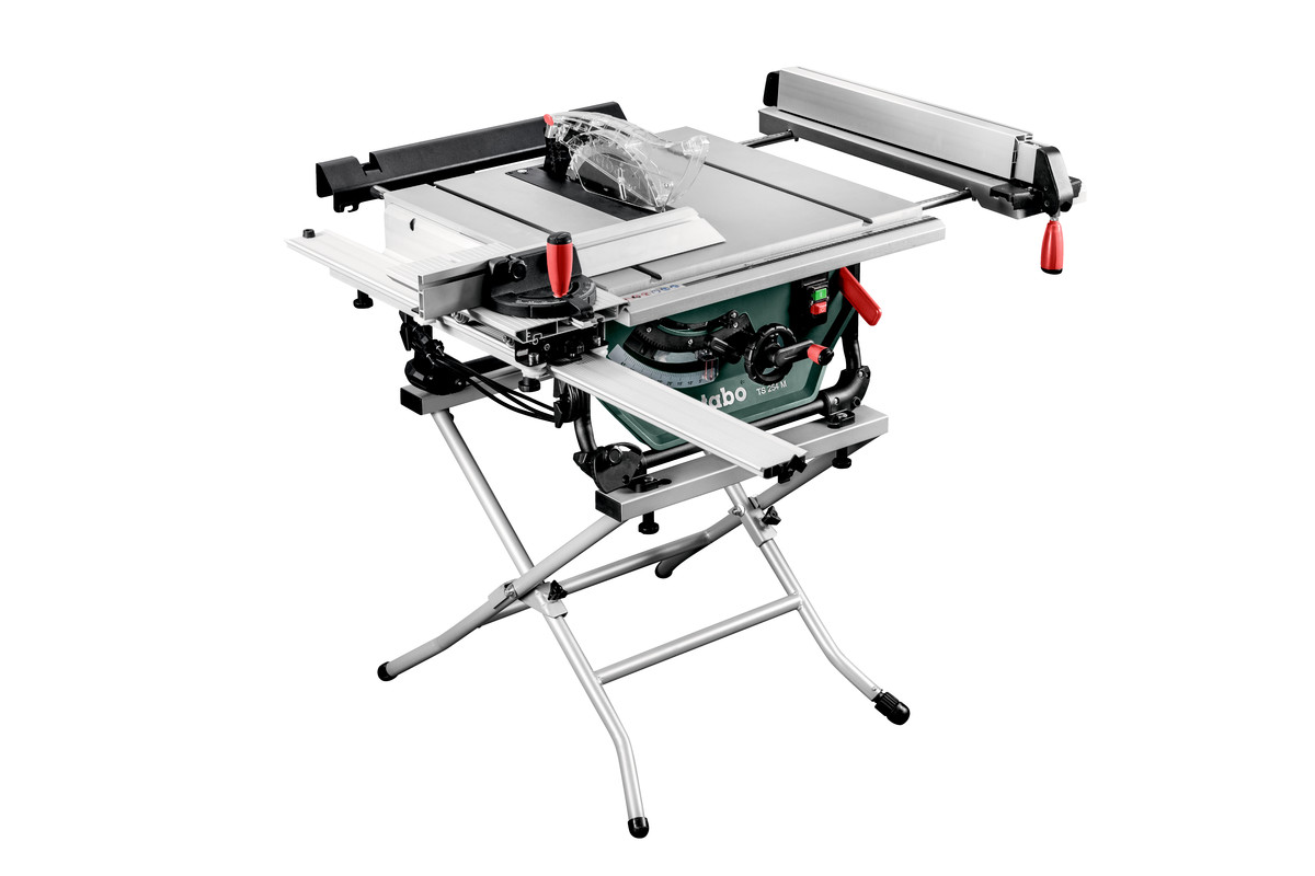 Metabo Tischkreissäge TS 254 M inkl. Untergestell TSU und Schiebeschlitten