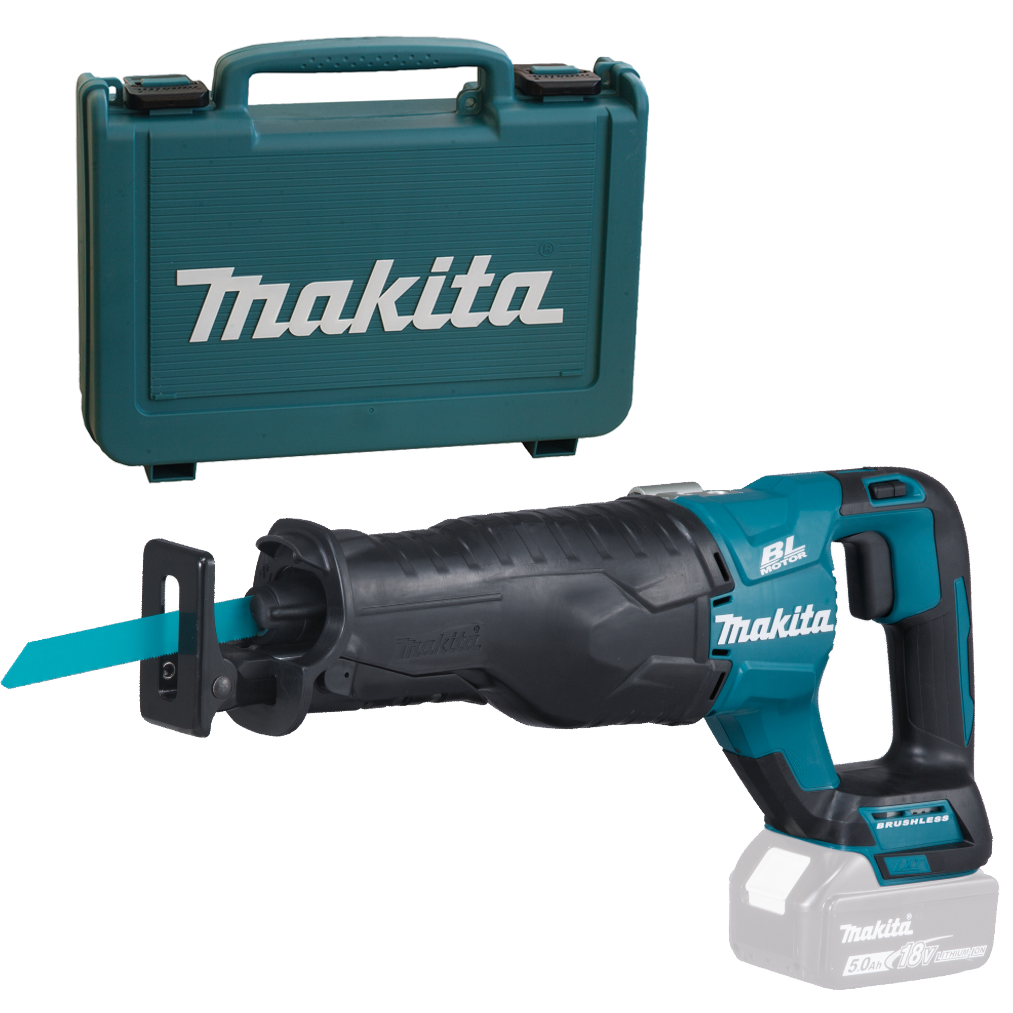 Makita Scie à chantourner sans fil DJR187ZK 18V sans batterie ni chargeur en coffret de transport