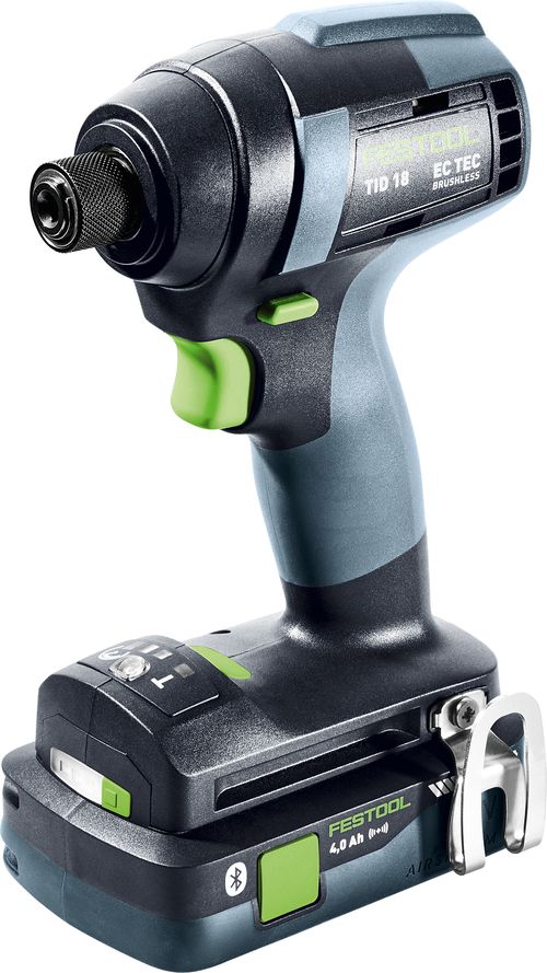 Festool Akku-Schlagschrauber TID 18 HPC + 2x 4,0 Ah Akkus mit Lader im Systainer