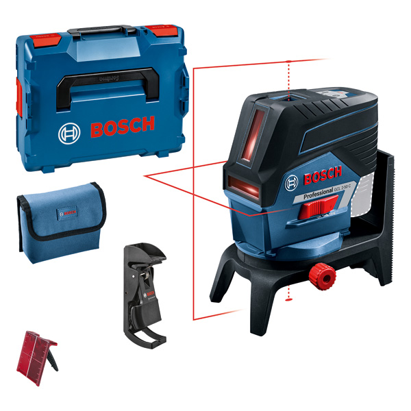 Bosch Kombilaser GCL 2-50 C Professional mit RM2 + BM3 in L-Boxx 136