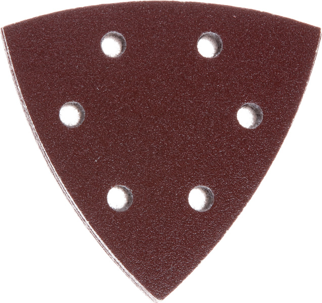 Bosch Schleifblatt-Set für Deltaschleifer, 25-teilig, 6 Löcher, 93 mm, 60 - 240