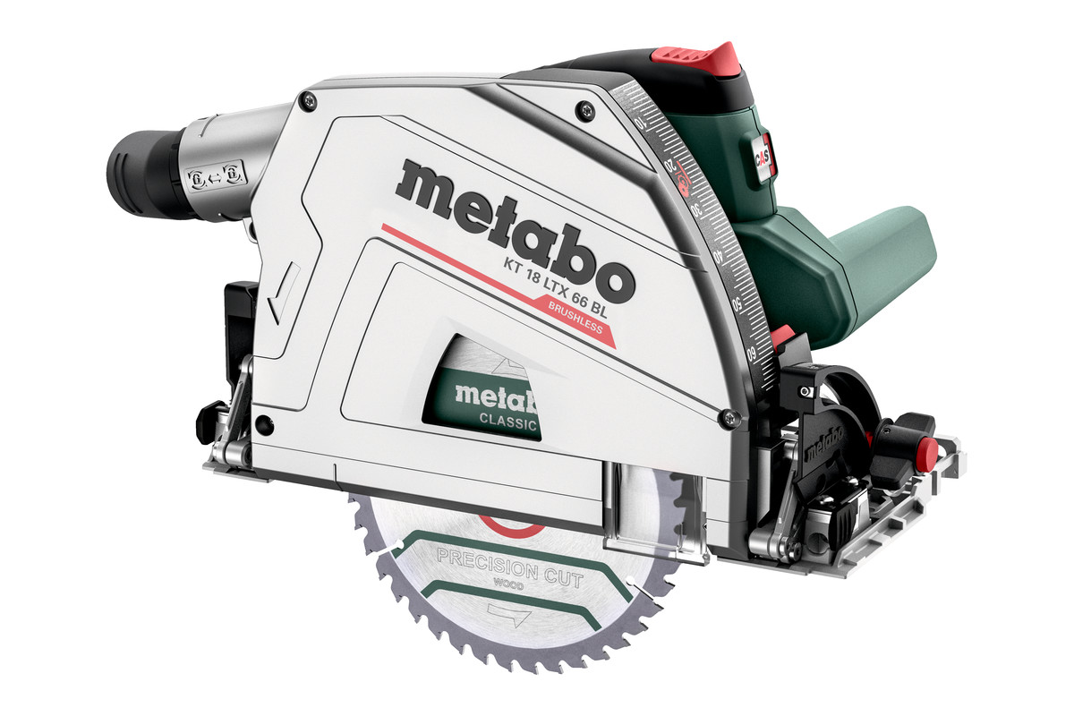 Metabo Akku-Tauchkreissäge KT 18 LTX 66 BL 2x 8,0Ah LiHD + Lader in MetaBox 340