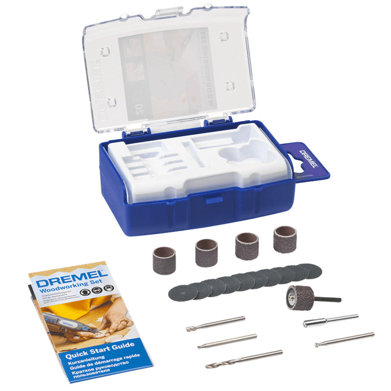 Dremel Zubehör-Set für Holzarbeiten, 20-teilig (681)