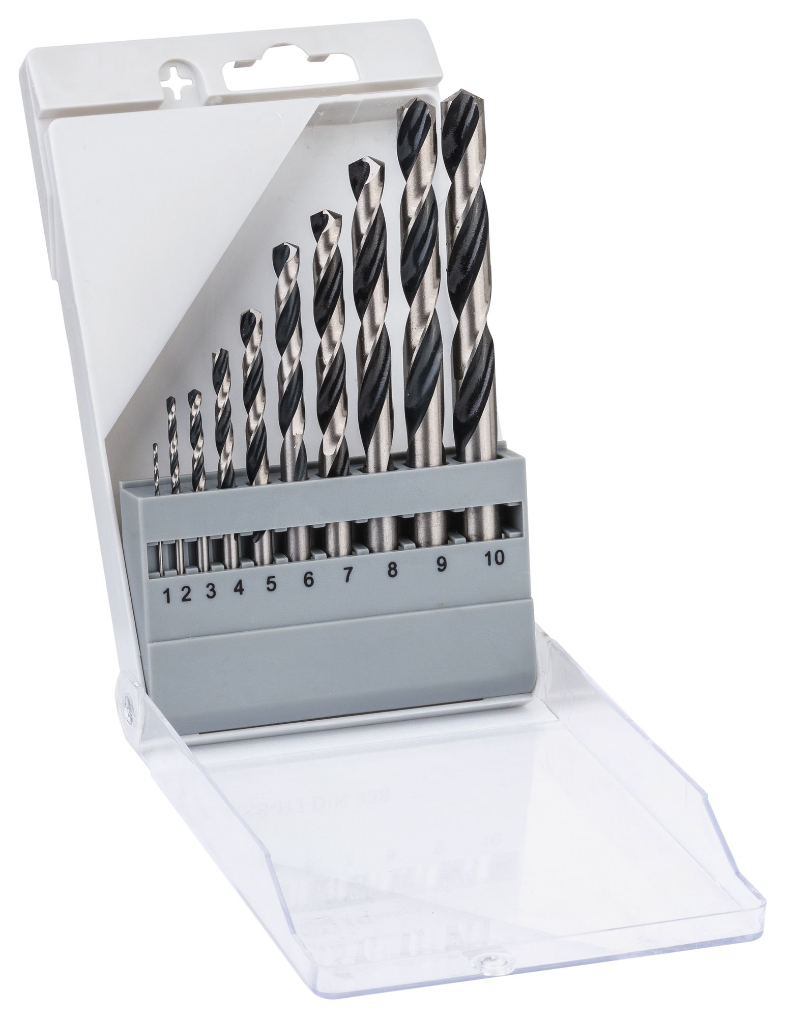 Bosch HSS-Spiralbohrer PointTeQ, 10-teiliges Set