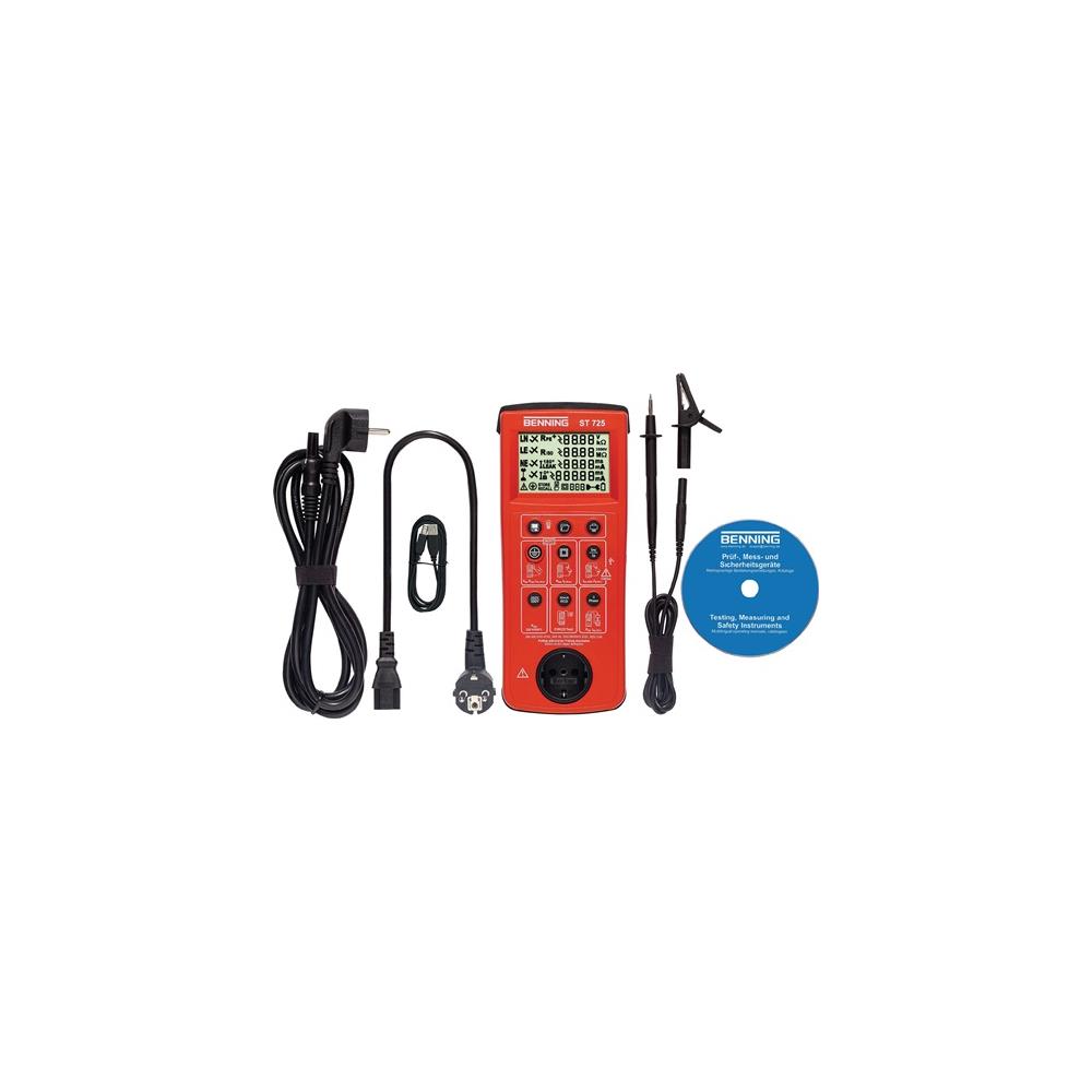Benning Gerätetester ST 725 Batterie- / Netzbetrieb L270xB115xH55mm