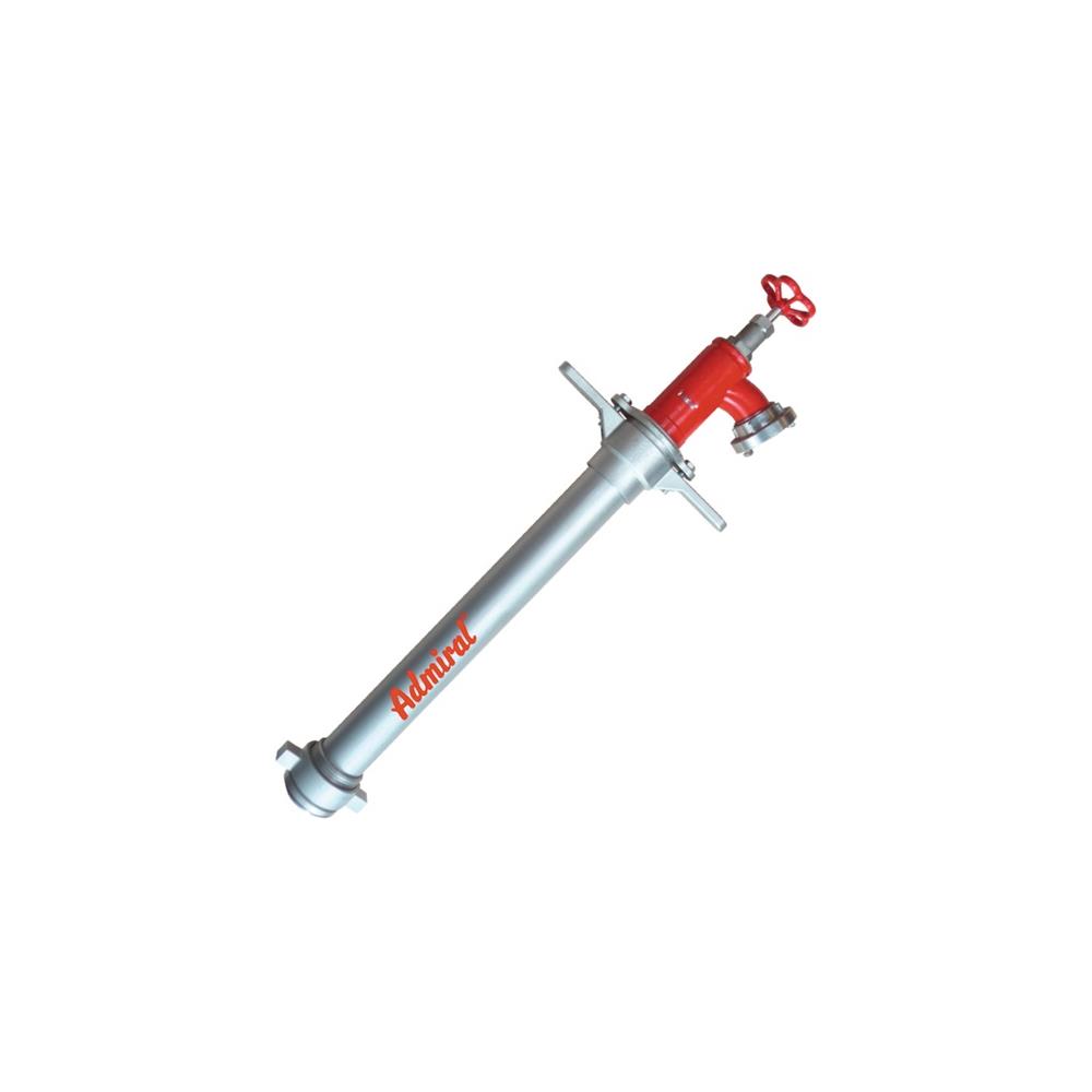 Admiral Hydrantenstandrohr STORZ Aluminium DN 80 1 x C-Abgang, 1 Ventil