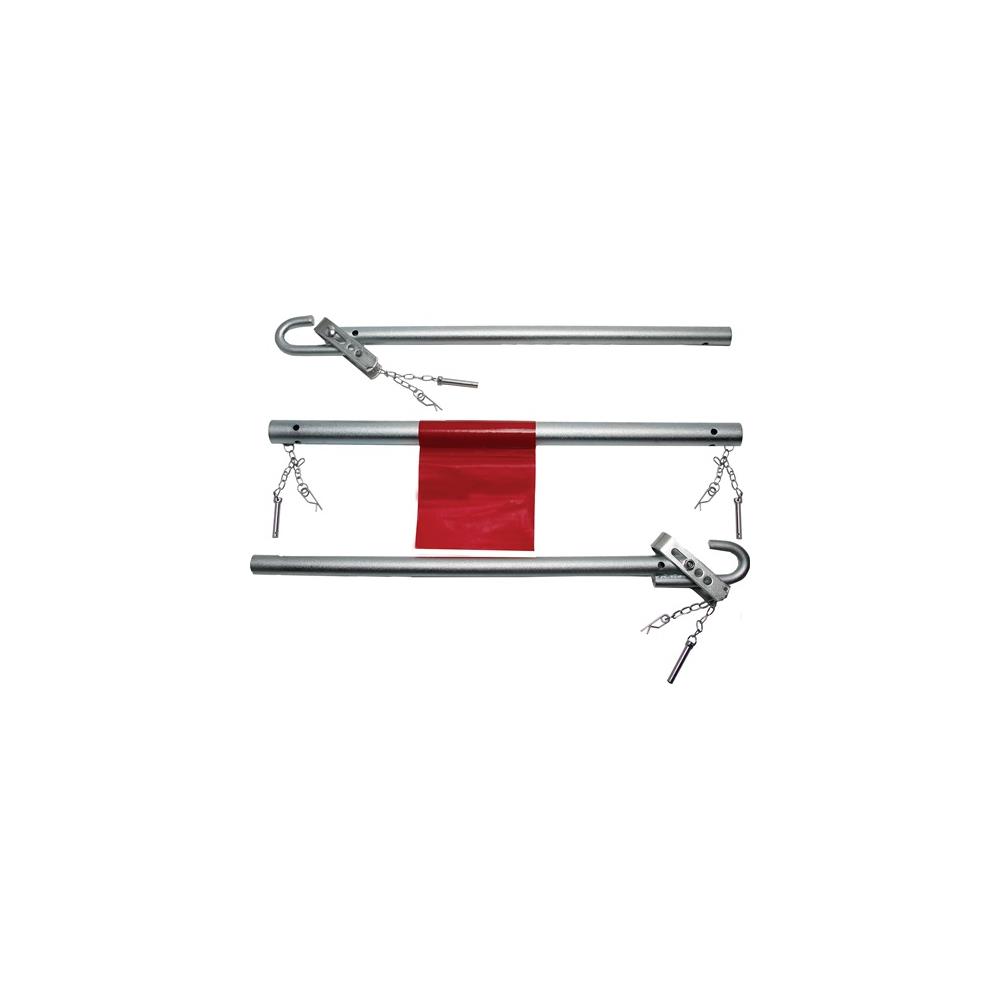 Abschleppstange Stahl / Metall L1,8xB65xH53mm Gewicht 4,26 kg silber