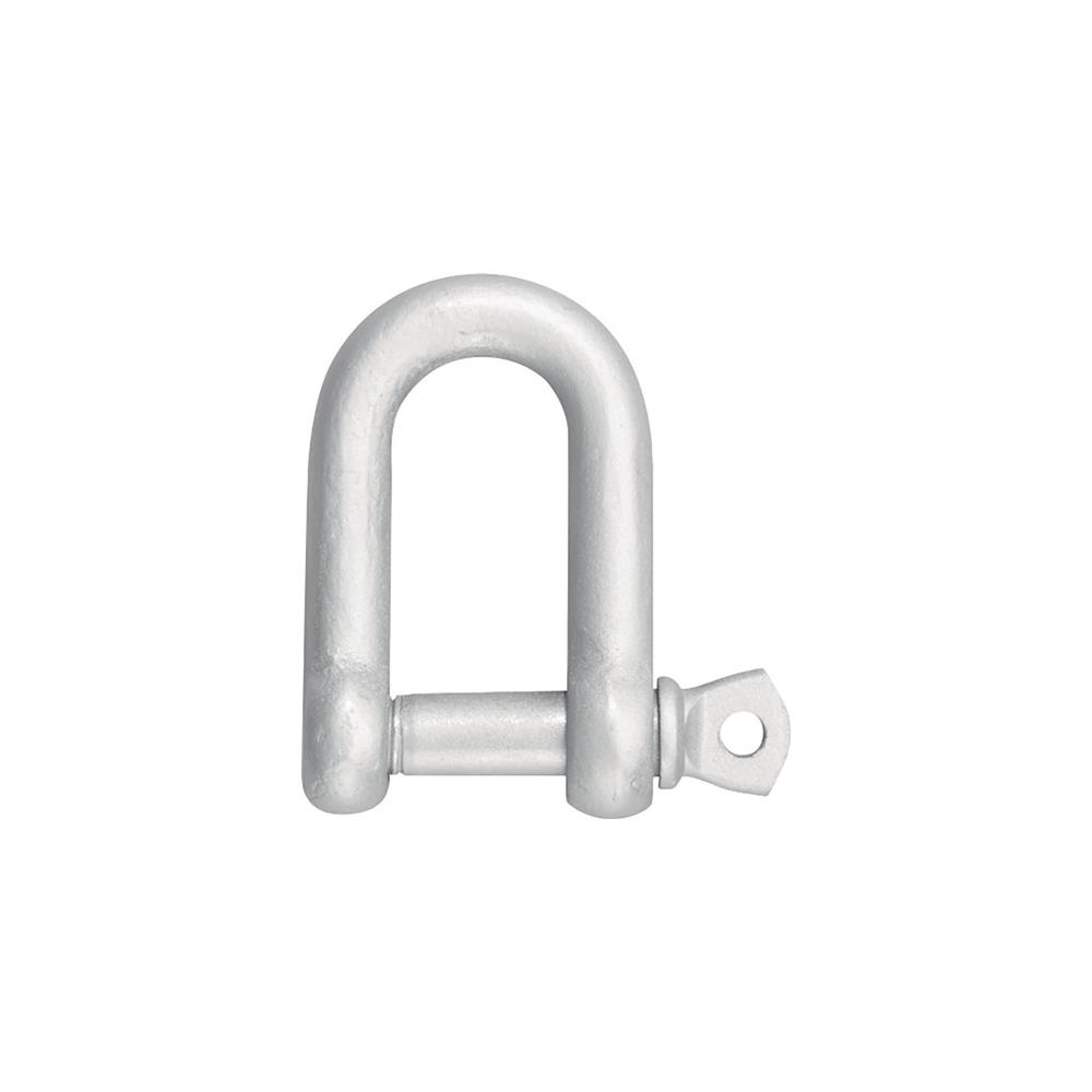 Schäkel Tragfähigkeit 500 kg Bügel/Bolzen 12 mm gerade Form, VE: 25