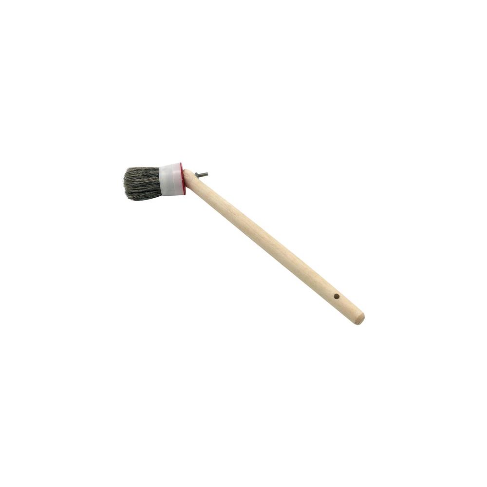 Winkelpinsel Größe 14 mm Ø 50 mm graue Mischborste Kunststofffassung