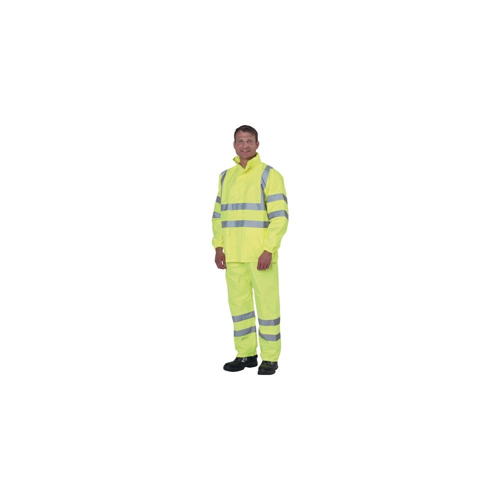 Prevent Warnschutz-Regenjacke Größe XL gelb
