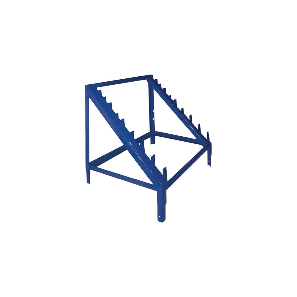 Gewindestangenaufsatz LOGS 60 H600xB540xT390mm blau RAL 5022