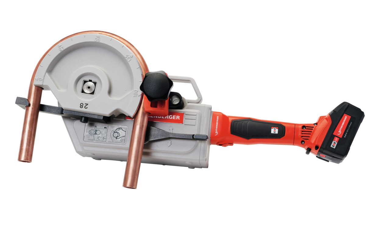 ROTHENBERGER Akkurohrbiegegeräteset ROBEND® 4000 E 1/2 - 5/8 - 3/4 - 7/8 - 1 1/8