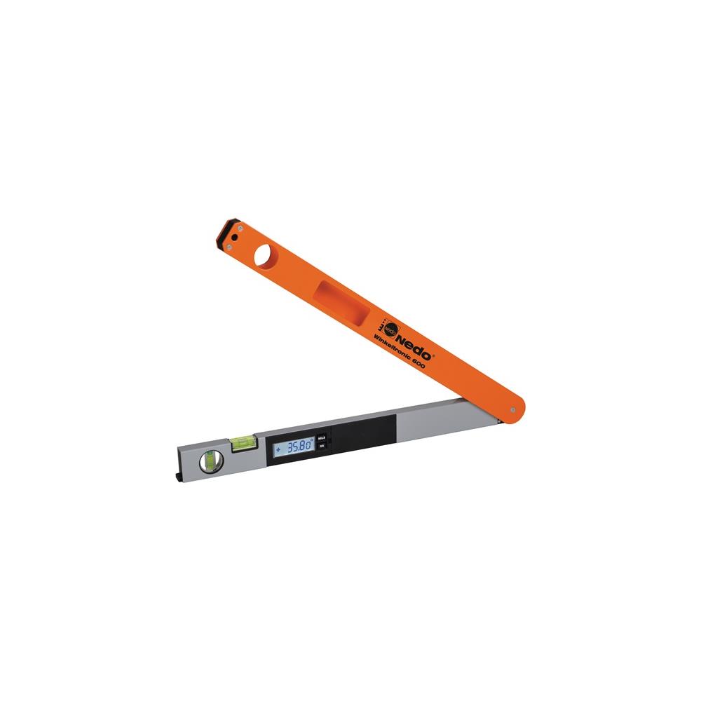 Nedo Winkelmessgerät Winkeltronic Messbereich 0-355 ° Schenkellänge 75 cm 0,1 °