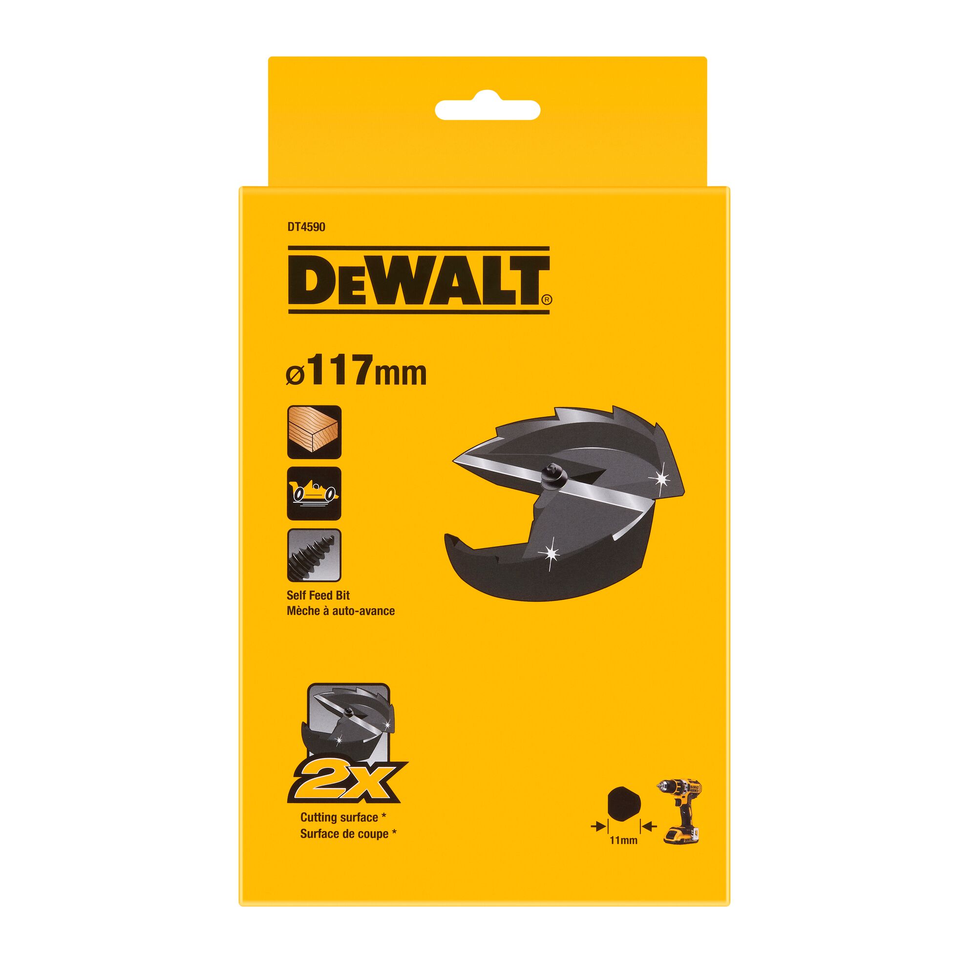DEWALT Rapidbohrer 45mm DT4581-QZ | – | Der DEWALT Vollsortiment-Shop DEWALT Rapidbohrer 45mm DT4581-QZ | – | Der DEWALT Vollsortiment-Shop